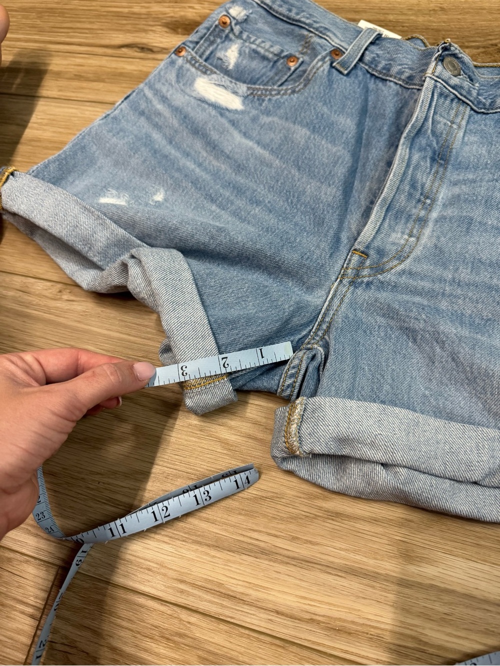 NWT Levi’s 501 Shorts Size 31 - Picture 11 of 11